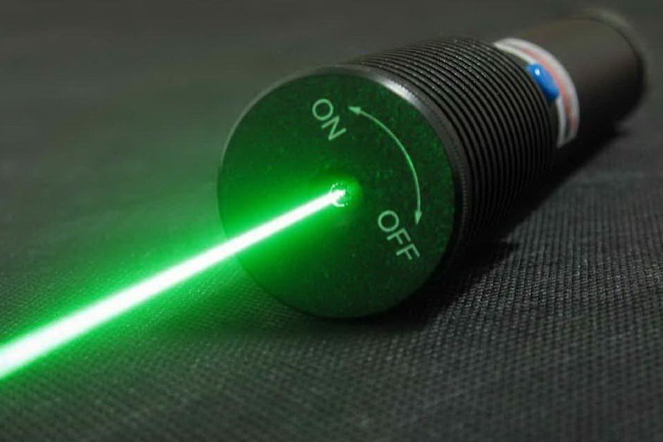 Un dispositivo laser
