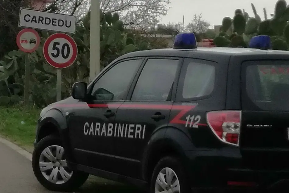 I carabinieri a Cardedu