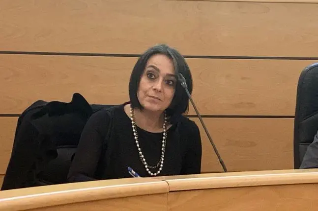 Gavina Muzzetto, assessora al Comune di Porto Torres (foto Pala)