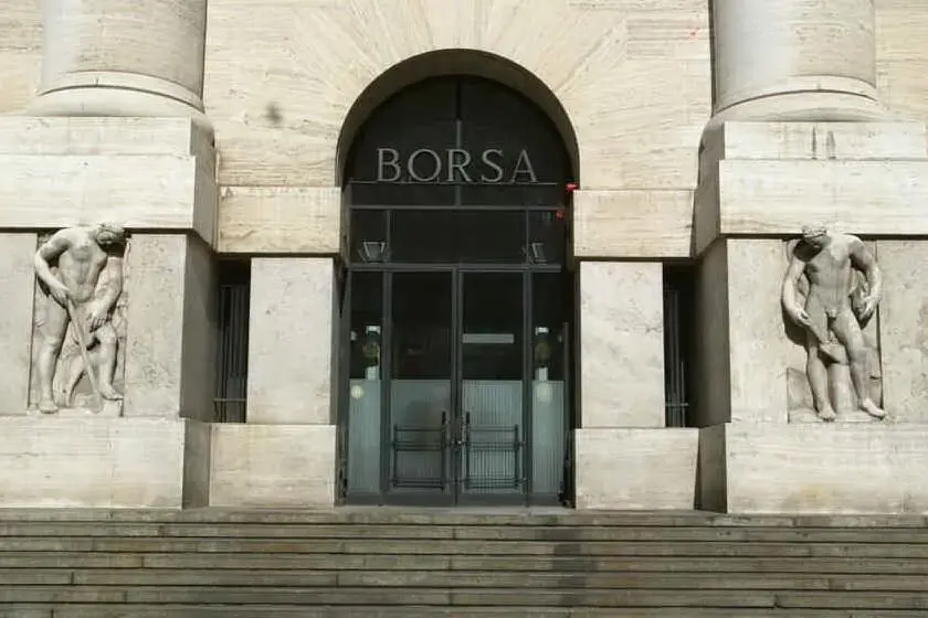 La Borsa di Milano (archivio L'Unione Sarda)