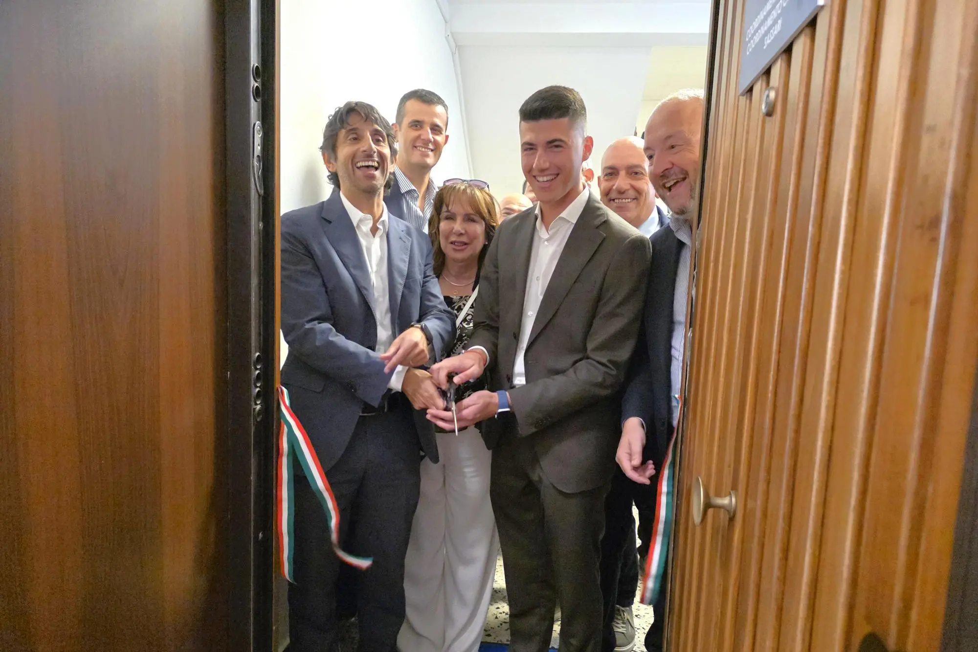 Giovanni Donzelli, FdI. Inaugurazione sede Fratelli d'Italia a Sassari