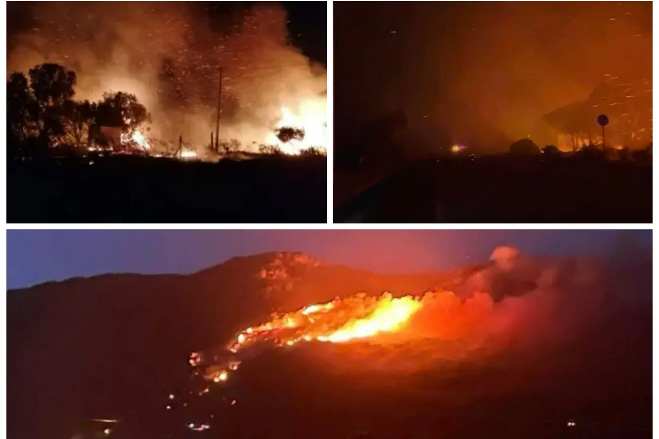 Incendi a Gairo, Muravera e Porto Corallo
