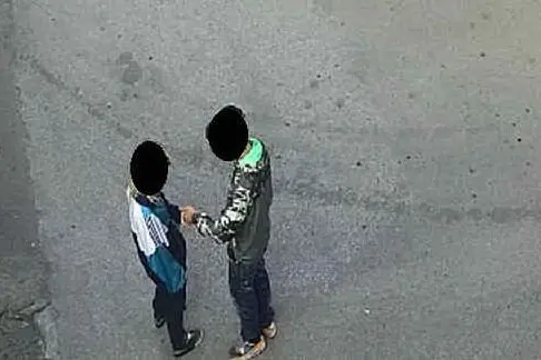 La consegna della droga