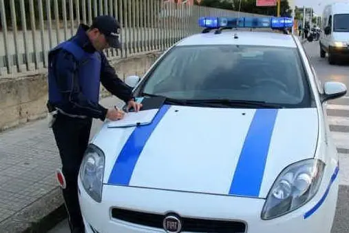 La Polizia locale a Sassari