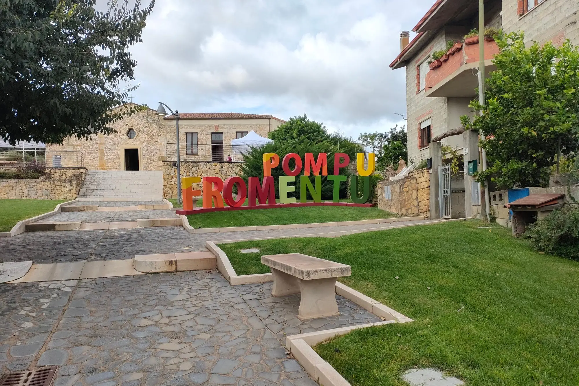 Uno scorcio di Pompu (foto di Giacomo Pala)