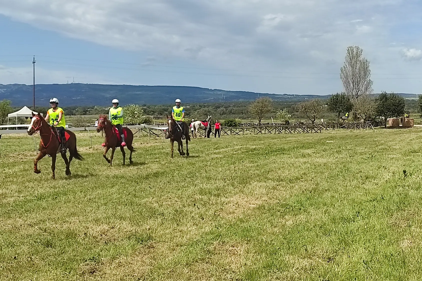 Una fase delle gare di Endurance a Tanca Regia