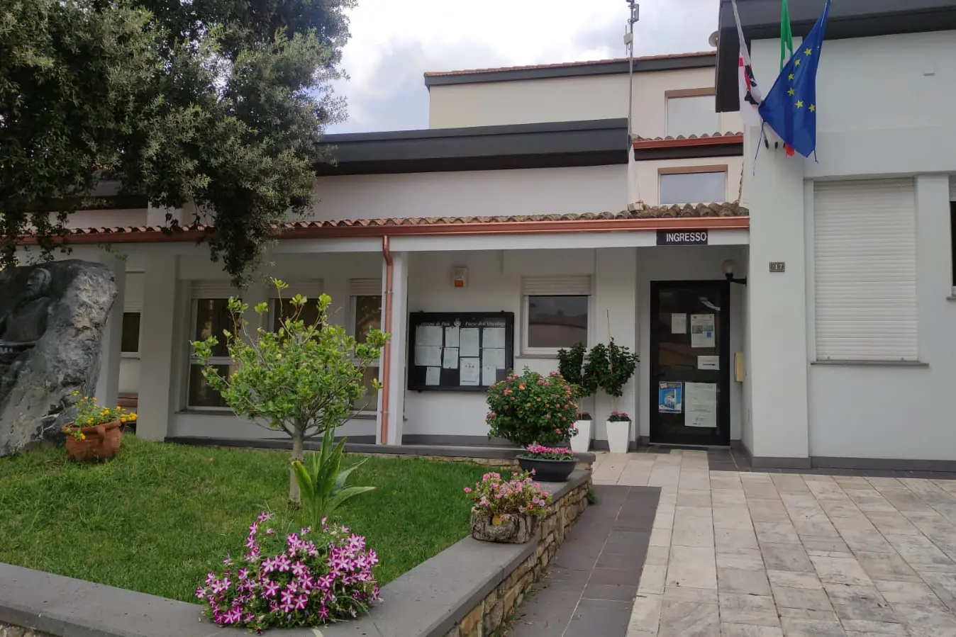Il Comune di Pau (foto concessa)