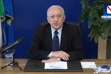 Vincenzo De Luca (Ansa)