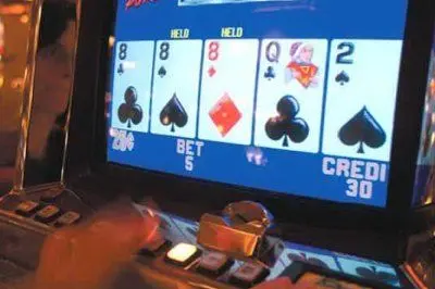 Una macchinetta del videopoker