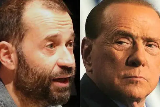 Fabio Volo e Silvio Berlusconi