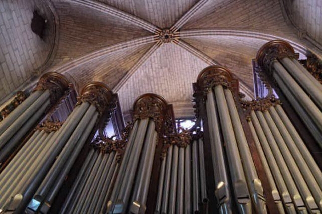 L'organo di Notre-Dame (foto da google)