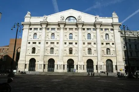 Borsa di Milano (foto Ansa)