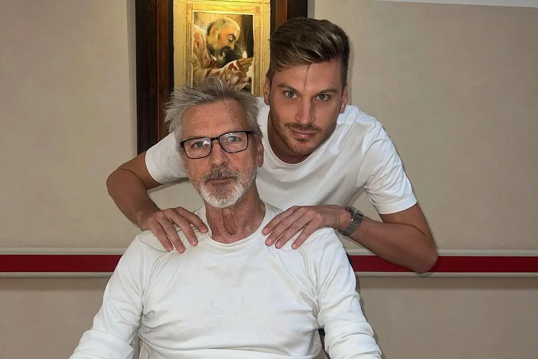 Stefano Tacconi con il figlio Andrea (foto da Instagram)