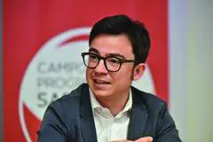 Francesco Agus, group leader of the Progressives (Archive)