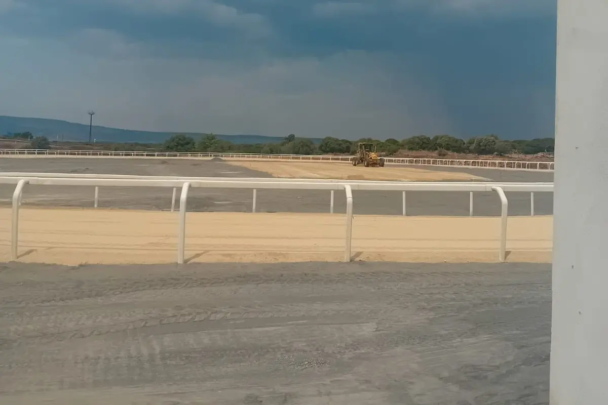 Il galoppatoio comunale di Paulilatino (Foto concessa)