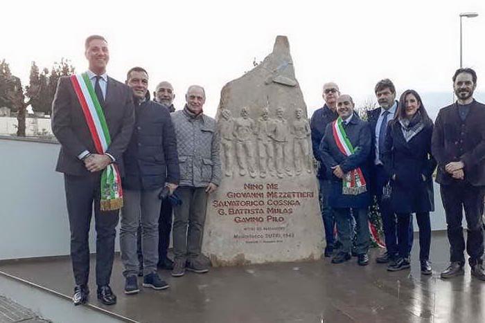 Ploaghe ha celebrato i martiri caduti a Sutri con un nuovo monumento