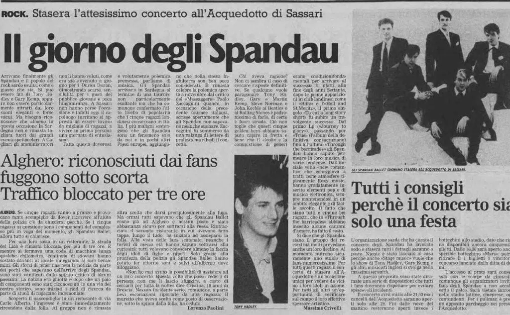L'attesa alla vigilia