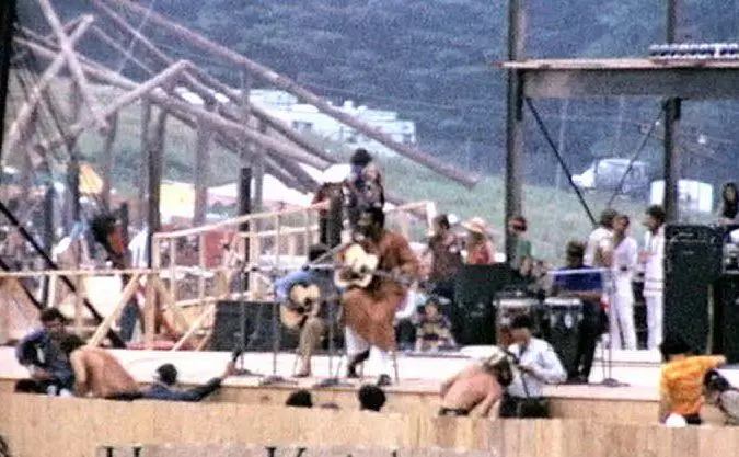 Richie Evans, il primo artista a esibirsi (foto Wikipedia)