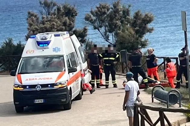 Il soccorso a Balai (foto Pala)