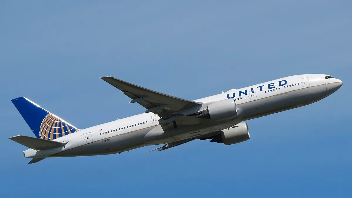 aerei a reazione della United Airlines