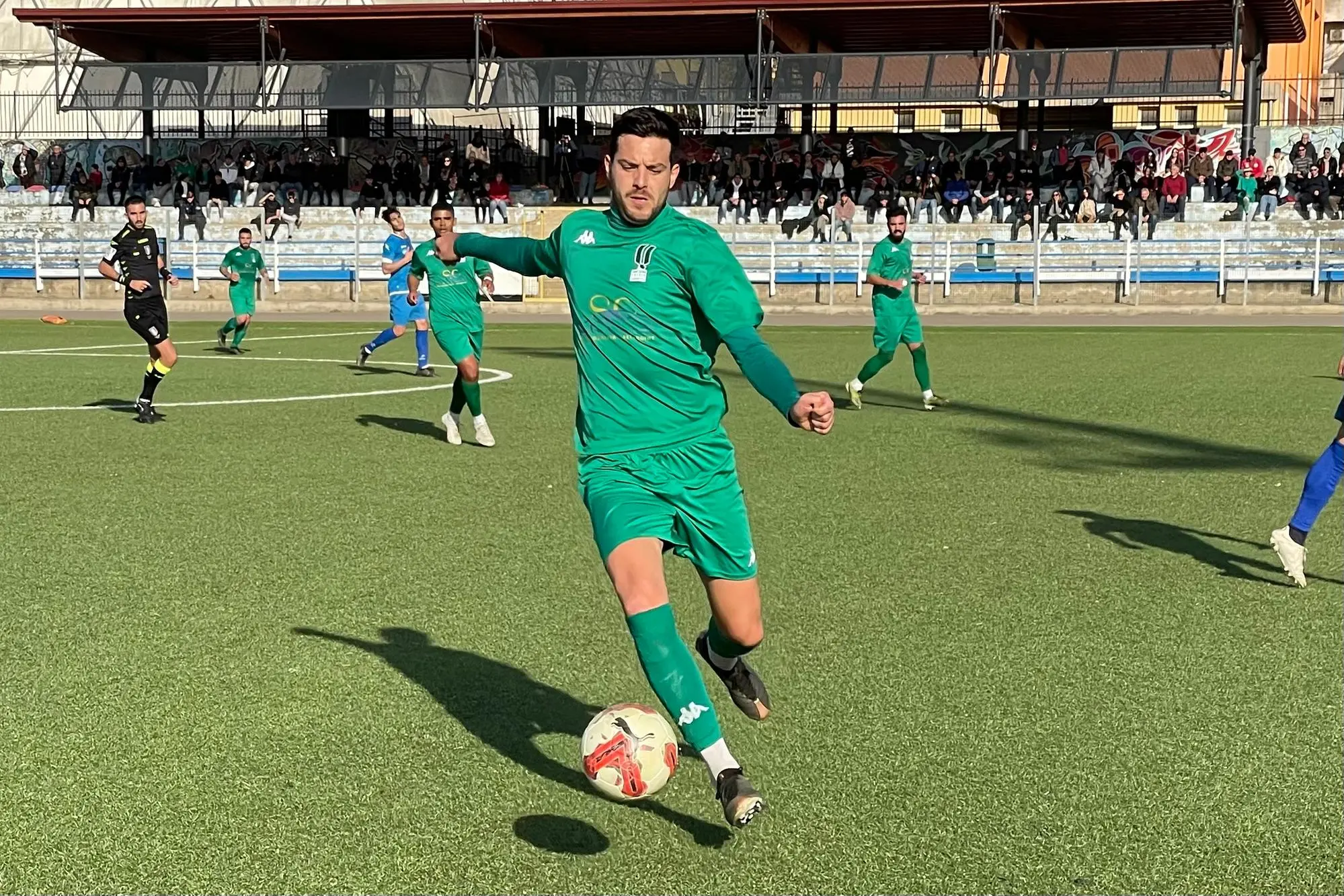 Alessandro Mancusi nella precedente esperienza al Sant'Elena (foto Spignesi)