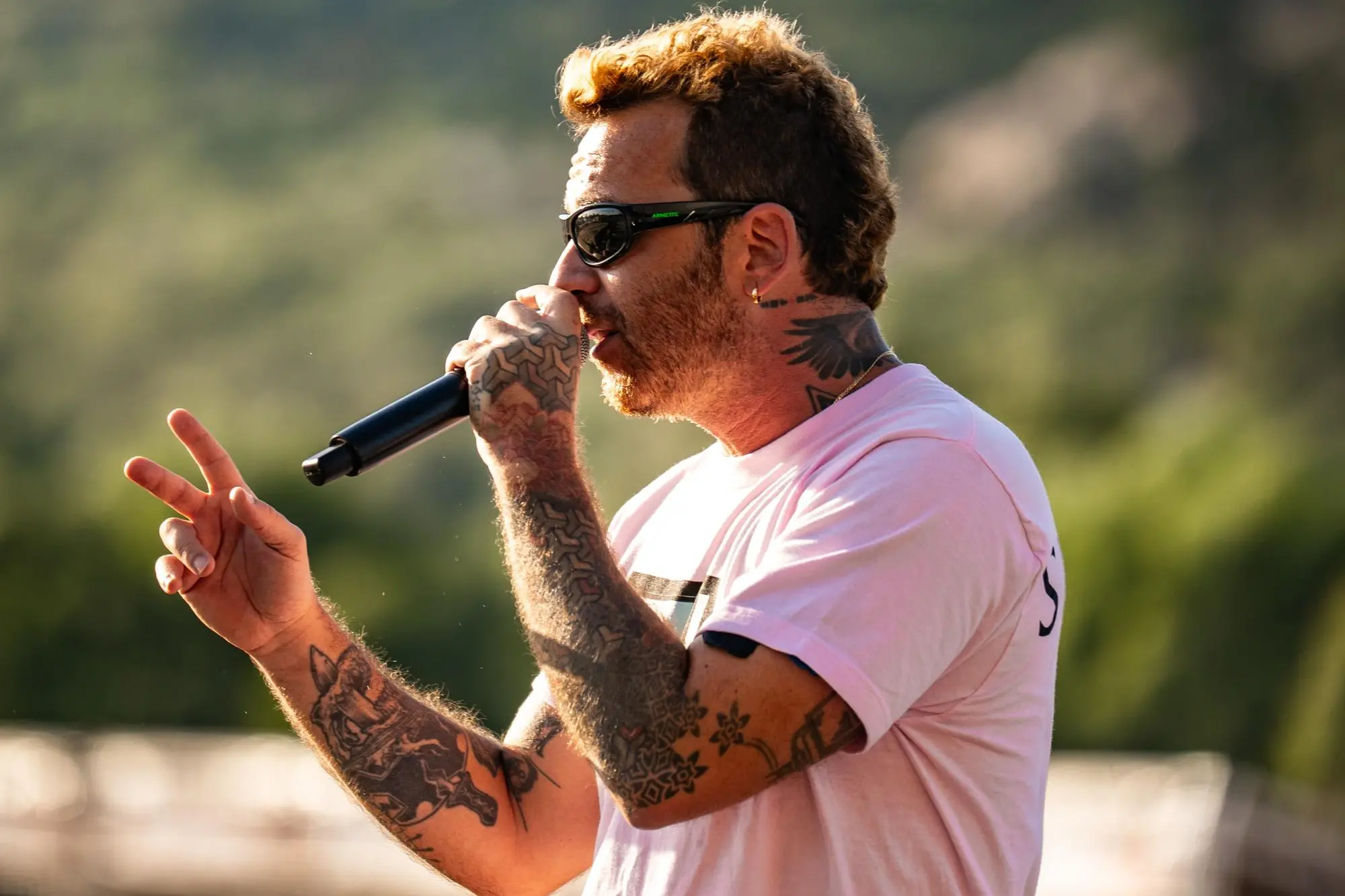 Salmo, prove al Lebonski Park di Arzachena (punkomat project srl)