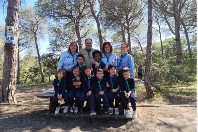 Il gruppo scout d'Europa (foto concessa)