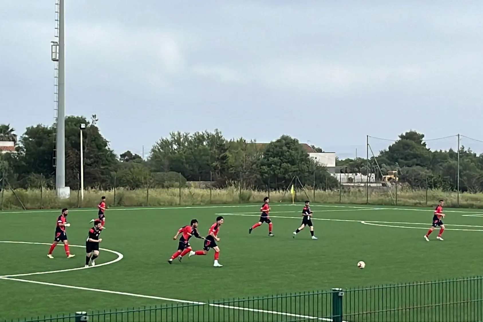Un match della Verde Isola (foto Andrea Scano)