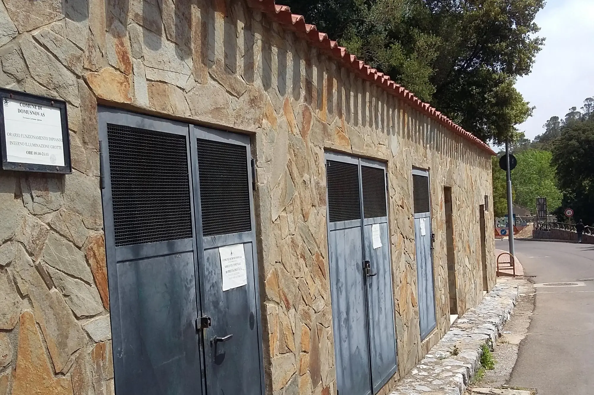 La cabina sorgente de s'Acqua Callenti al centro dei fenomeni di torbidità terminati oggi dopo conferma della Asl (Foto Farris)