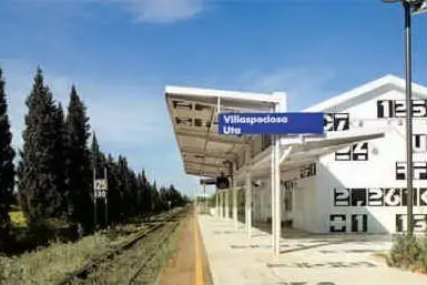 La stazione Villaspeciosa-Uta