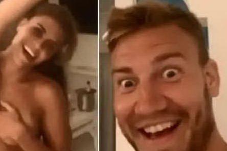 Bendtner fa impazzire Instagram: immagini hot con la sua Philine