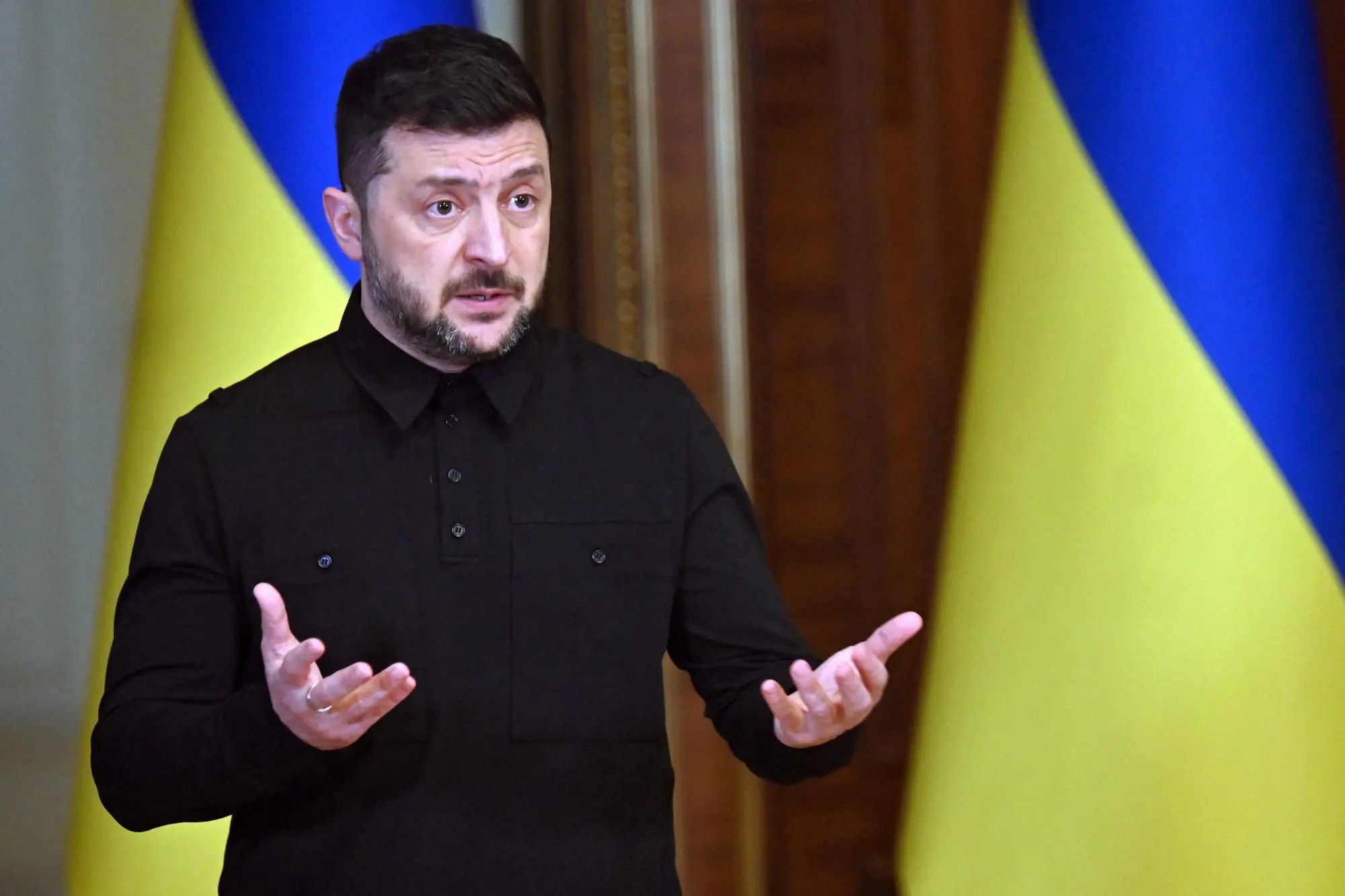 Ukraine's President Volodymyr Zelensky