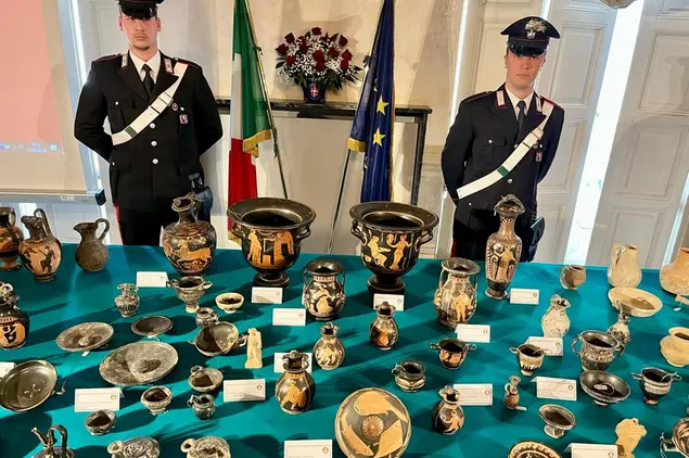 收藏品（照片 Carabinieri 遗产保护单位）