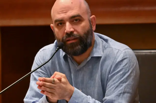 Roberto Saviano (Ansa)