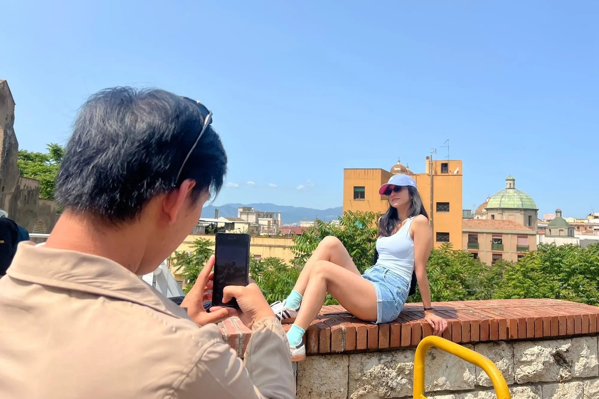 Turisti a Cagliari