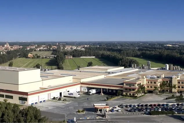 Lo stabilimento della 3A di Arborea