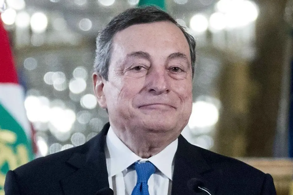 Mario Draghi (Ansa - Monaldo)