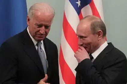 Joe Biden e Vladimir Putin (Ansa)