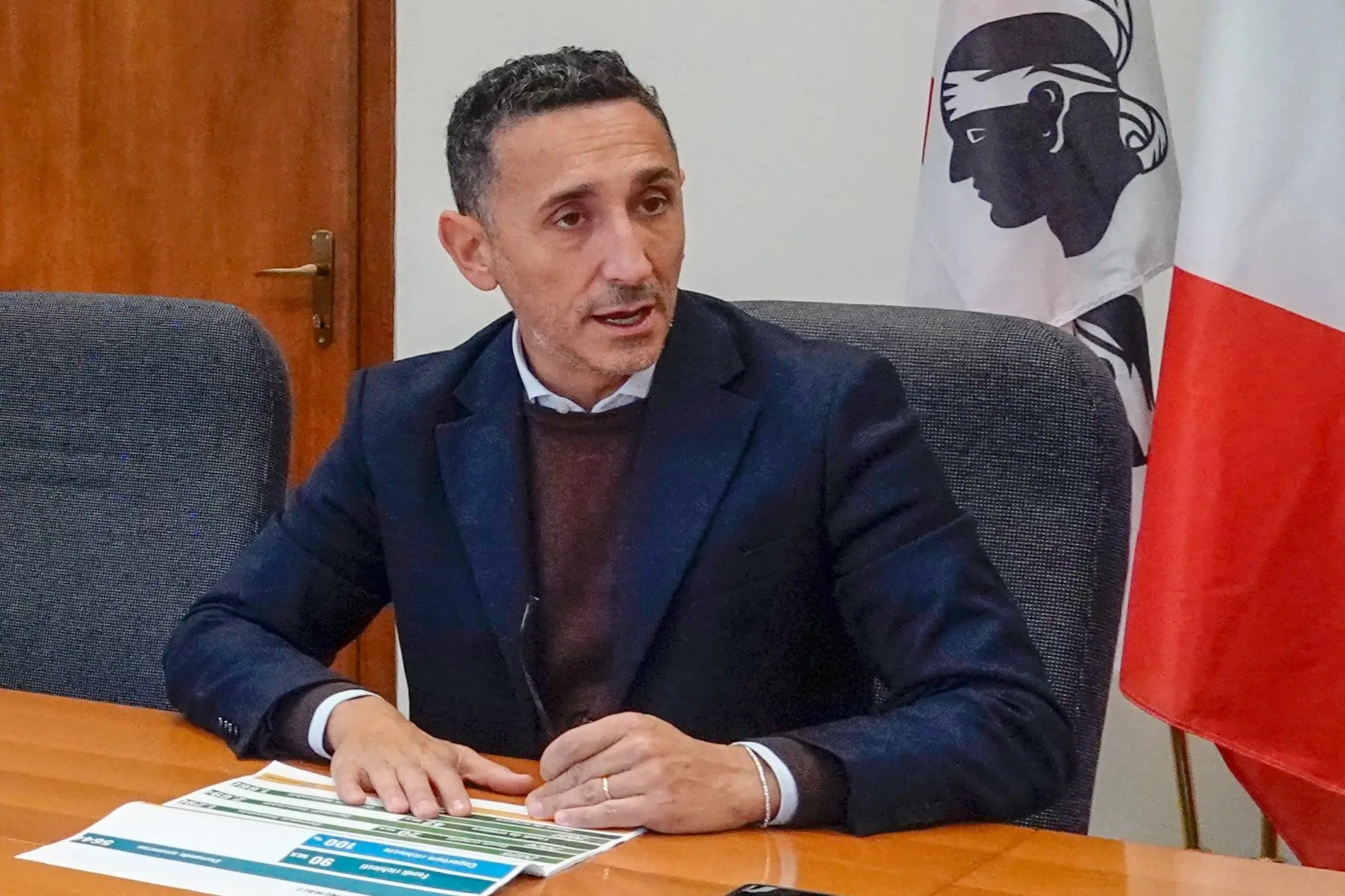 L'assessore Antonio Piu