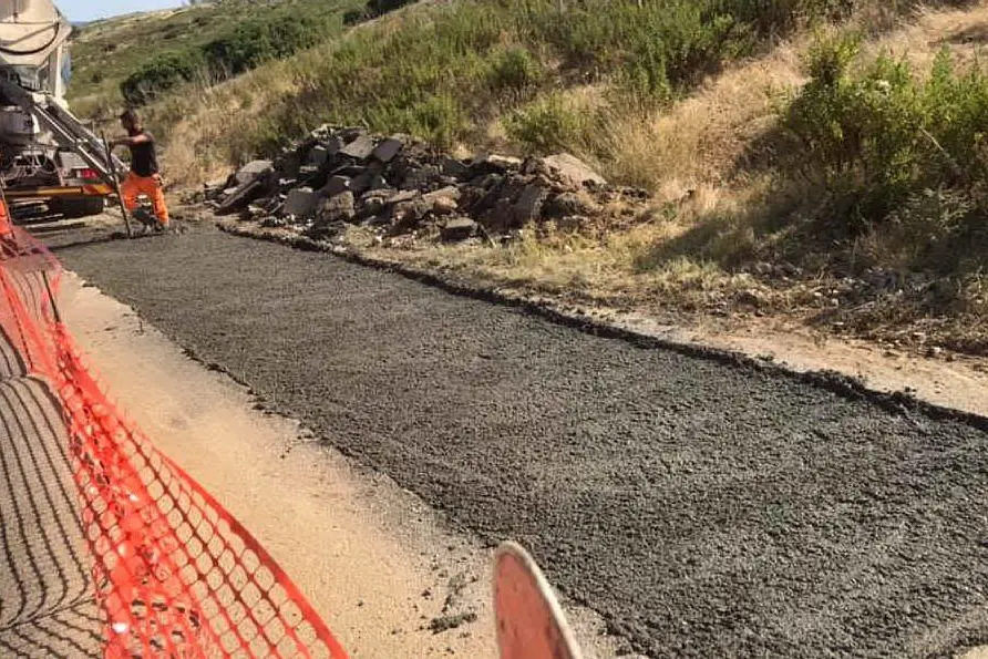 La strada di San Giovanni (foto L'Unione Sarda - Andrea Serreli)