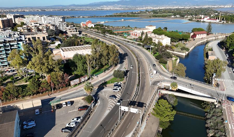 Asse mediano, sì al ponte ciclopedonale