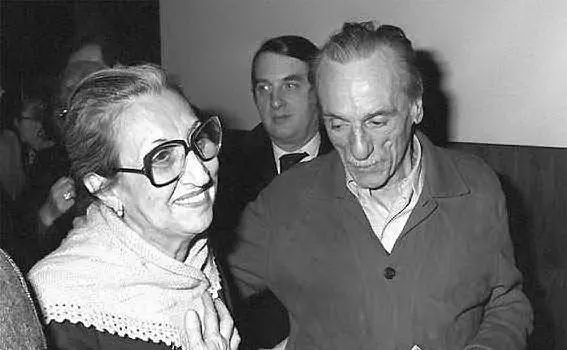 Eduardo De Filippo insieme a Pupella Maggio