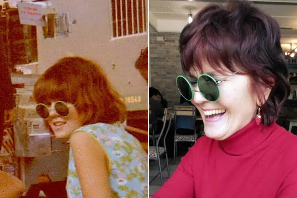 Loredana Rosenkranz nel 1968 e oggi