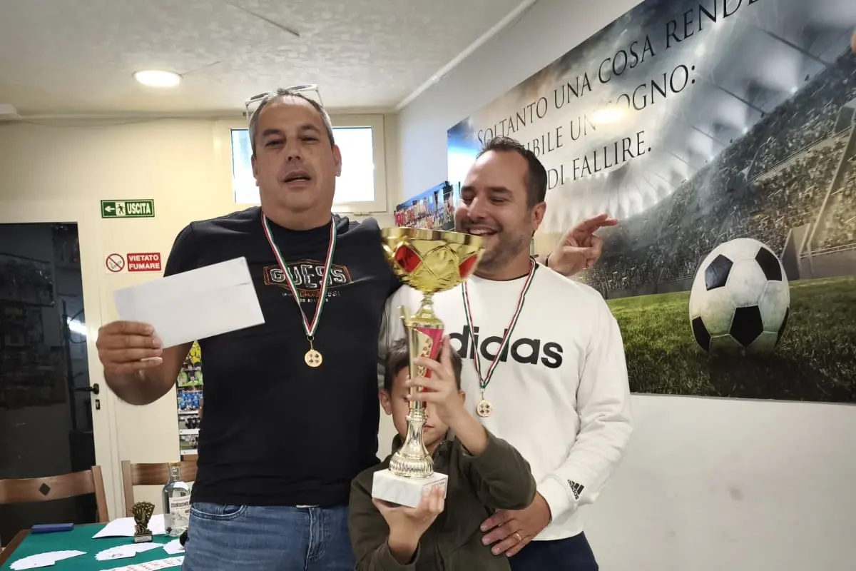 I vincitori del Pinellone (foto Oggianu)