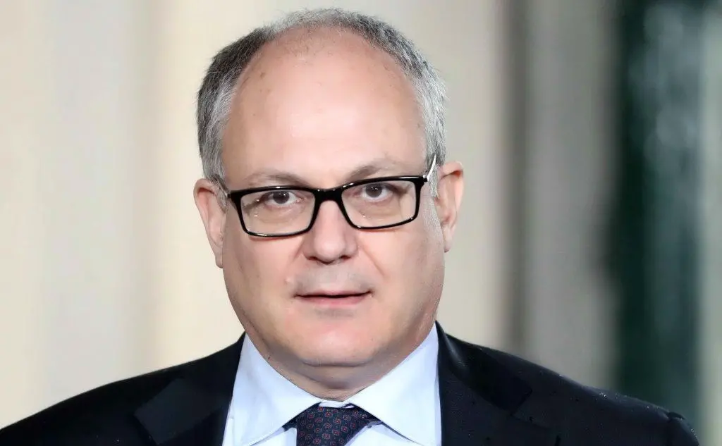 Il ministro dell'Economia Roberto Gualtieri
