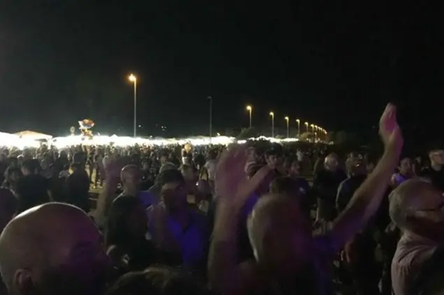 Porto Corallo in una precedente edizione della festa (foto Serreli)