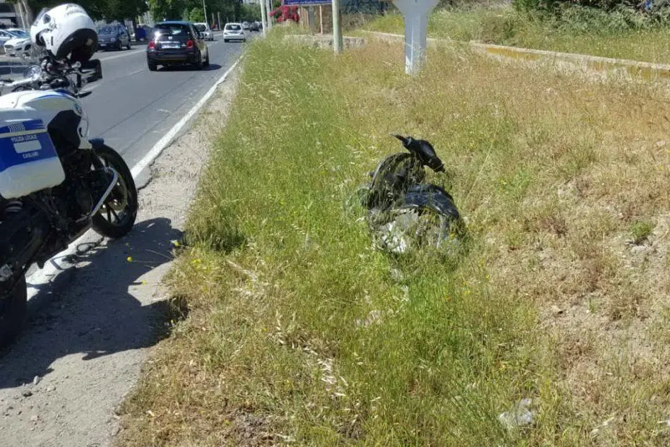 L'inseguimento tra le vie di Cagliari