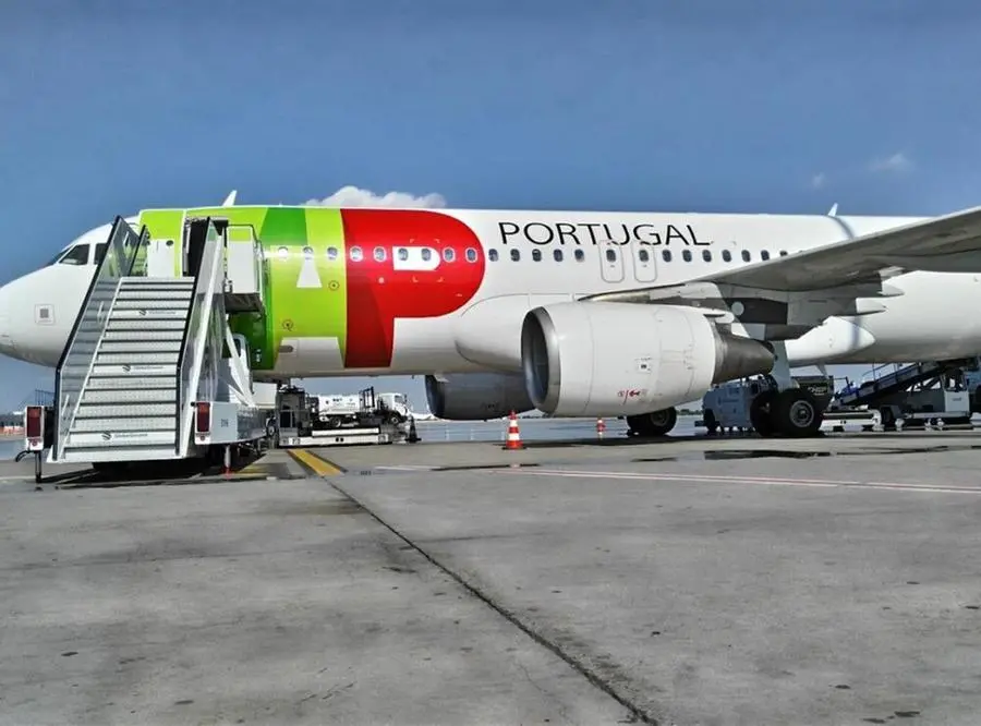 Un aereo della compagnia portoghese Tap (foto Ruffi)
