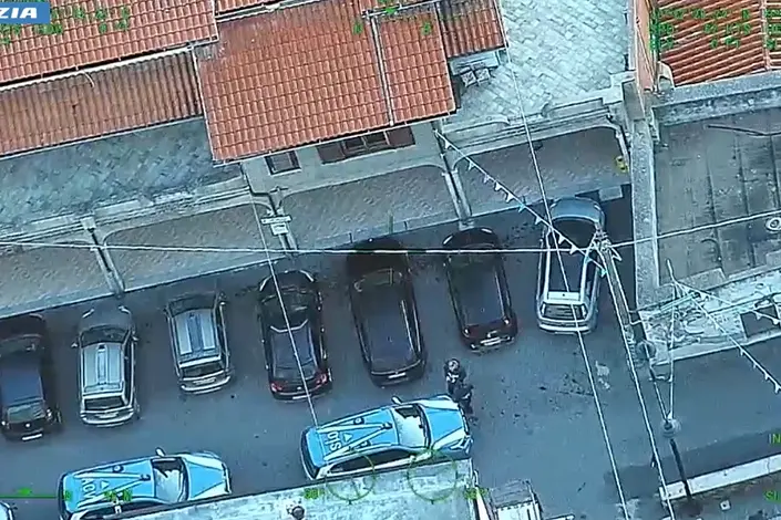 L'operazione della polizia