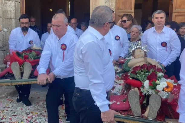 La processione dei Martiri Turritani (foto Pala)